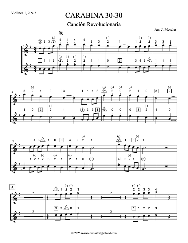 La imagen puede contener una previsualizacion de una partitura